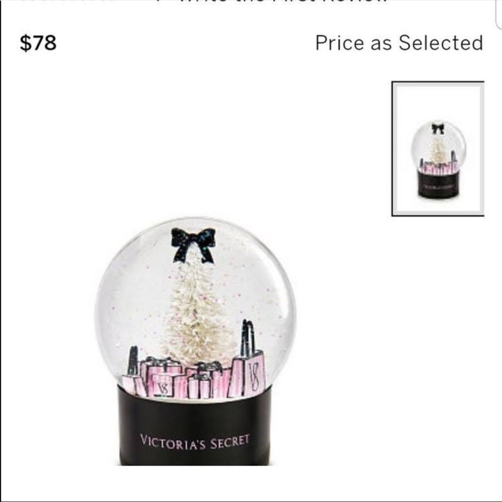 Victoria’s Secret snow globe new in box limited - Picture 3 of 4